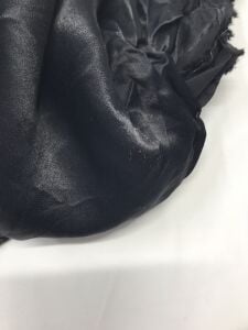 Viskon Saten Kumaş, Parça 175x120 cm Siyah