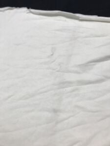 Şardonlu 3 İplik Kumaş, Parça 90x180 cm - Ekru (KİR VAR)