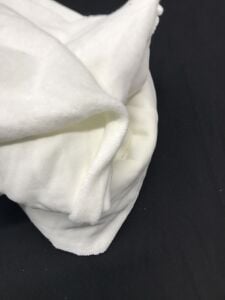 Şardonlu 3 İplik Kumaş, Parça 90x180 cm - Ekru (KİR VAR)