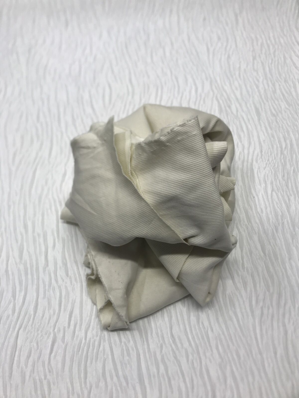 İnce Kaşkorse Kumaş Krem - Parça 180x110 cm