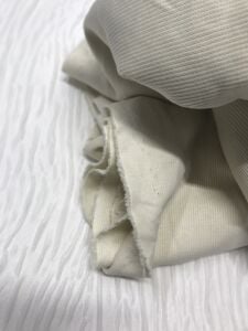 İnce Kaşkorse Kumaş Krem - Parça 180x110 cm