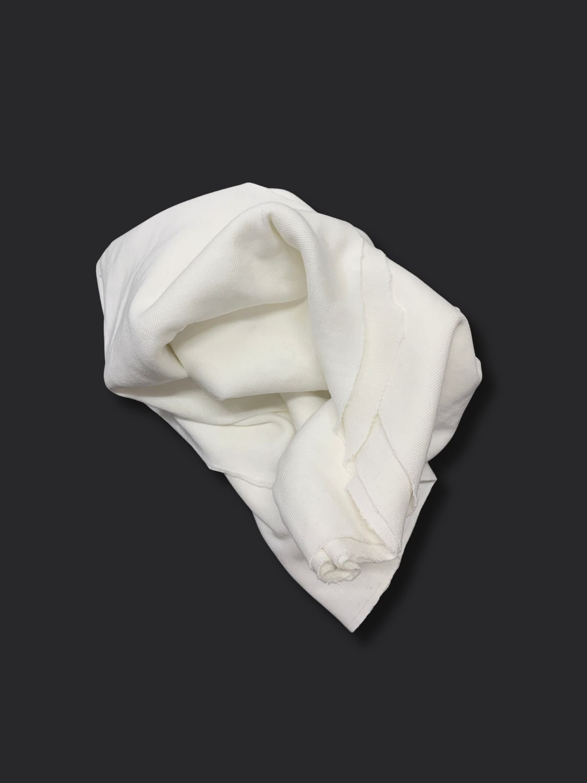 Bebe Ribana Penye Kumaş, Parça 50x160 cm Ekru Renk