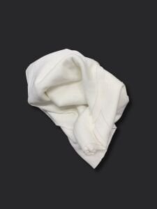 Bebe Ribana Penye Kumaş, Parça 50x160 cm Ekru Renk