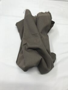 Kanvas Keten Kumaş, Parça 120x150 cm Sütlü Kahve (KENARA YAKIN HATA)