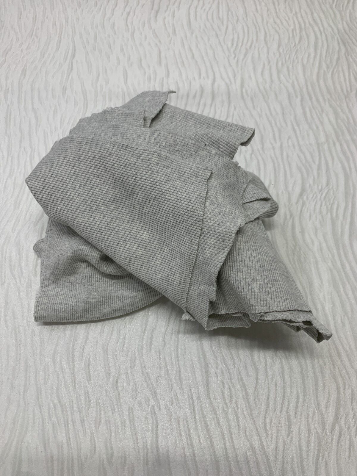 Ribana Fitilli Kumaş, Parça 70x140 cm - Gri