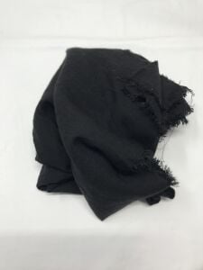 Sofia Keten Kumaş, Parça 70x140 cm Siyah