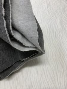 Şardonlu Pike 3 İplik Kumaş, Parça 45x190 cm - Antrasit