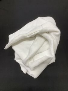 Şardonlu 3 İplik Kumaş, Parça 130x190 cm - Ekru (HAFİF KİR VAR)
