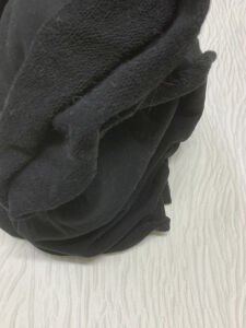 3 İplik Kumaş, Parça 60x190 cm - Siyah