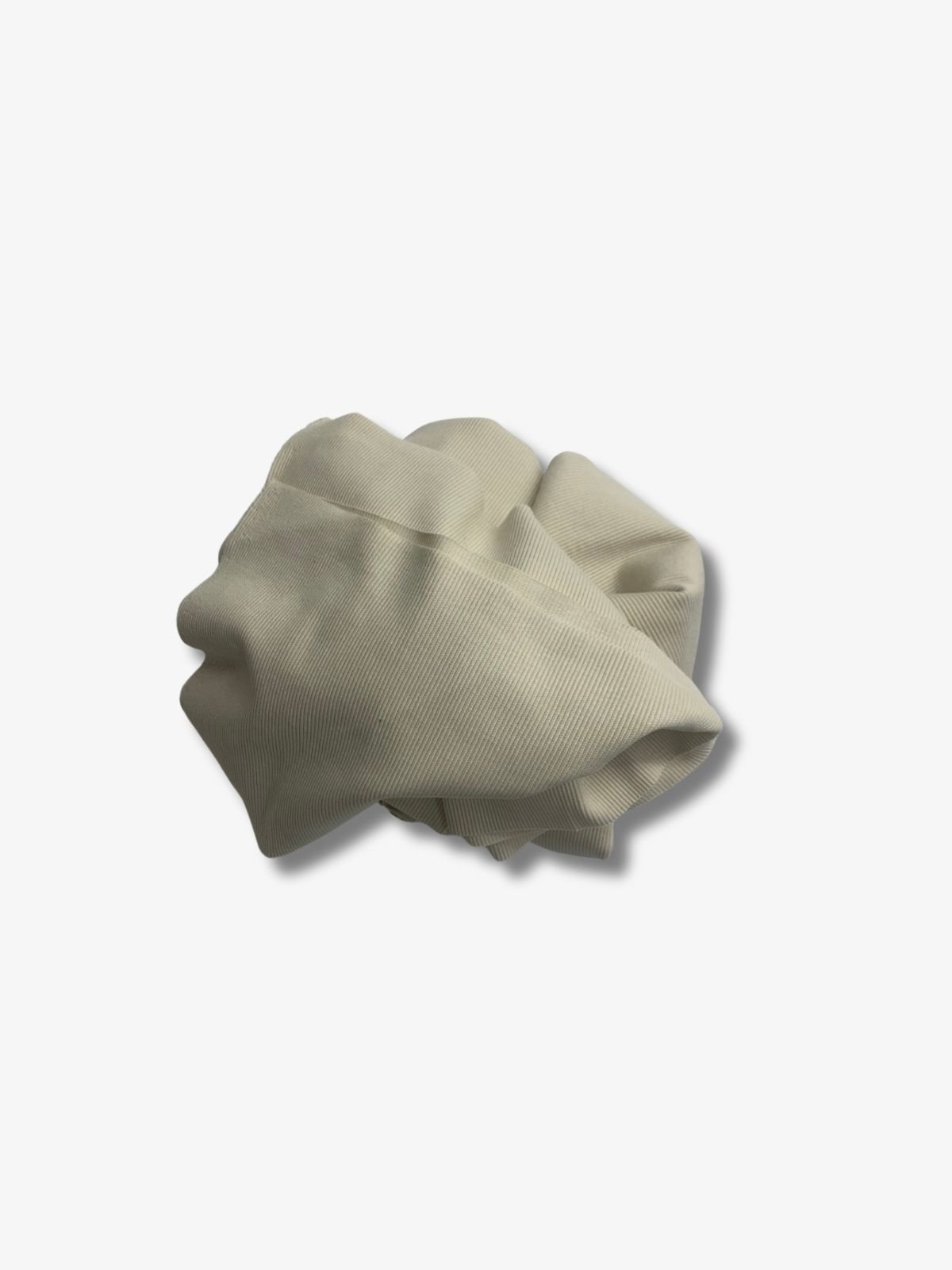 Krem Kaşkorse (Ribana Fitilli) Kumaş, Parça 120x130 cm