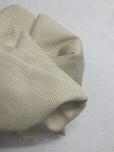 Krem Kaşkorse (Ribana Fitilli) Kumaş, Parça 120x130 cm
