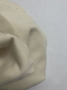 Krem Kaşkorse (Ribana Fitilli) Kumaş, Parça 115x120 cm