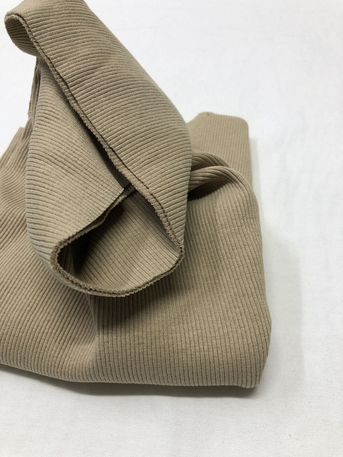 Ribana Fitilli Kumaş, Parça 35x100 cm - Sütlü Kahve