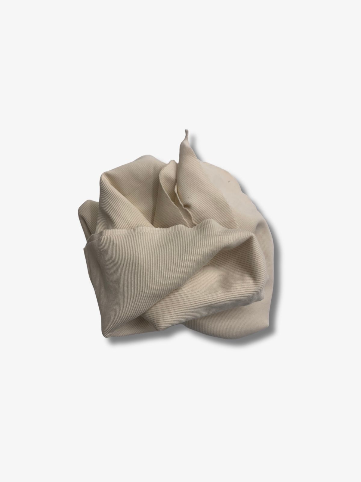 Krem Kaşkorse (Ribana Fitilli) Kumaş, Parça 75x140 cm