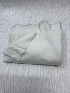 3 İplik Kumaş, Parça 80x190 cm - Ekru