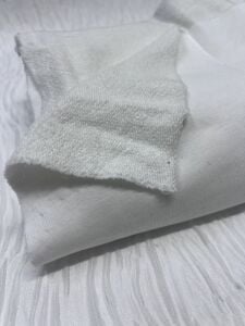 3 İplik Kumaş, Parça 80x190 cm - Ekru