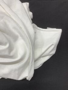 Süprem Kumaş, Parça 90x120 cm Beyaz Renk