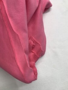 Pembe İnce Ribana Kumaş, Parça 110x180 cm