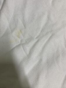 Ekru Bebe Ribana Penye Kumaş, Parça 70x200 cm (LEKE VAR)