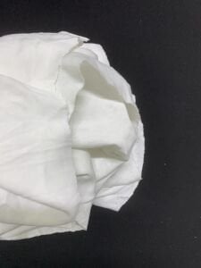 Ekru Bebe Ribana Penye Kumaş, Parça 85x180 cm