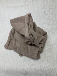 Hafif Şardonlu 3 İplik Kumaş, Parça 90x200 cm - Sütlü Kahve