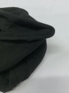 Süprem Dar Enli Atletlik Kumaş, Parça 130x70 cm Siyah Renk