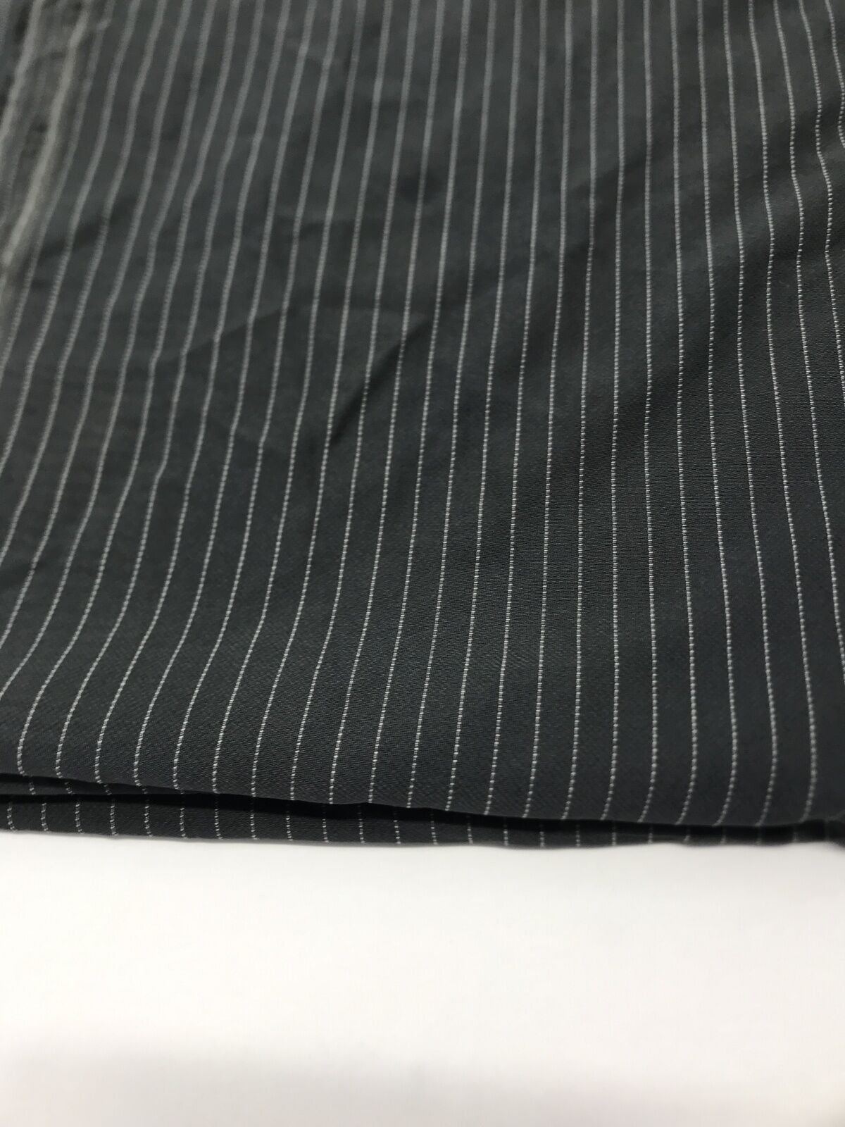 Poliviskon Kumaş Esnek Dökümlü, Parça 300x140 cm Gri Çizgili