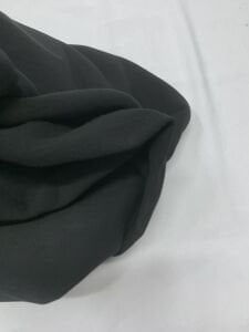 Bebe Ribana Penye Kumaş, Parça 85x130 cm Siyah Renk