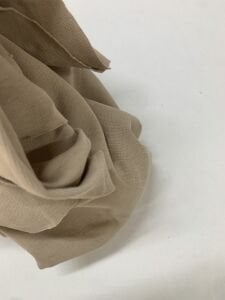 Sütlü Kahve İnce Ribana Kumaş, Parça 50x120 cm