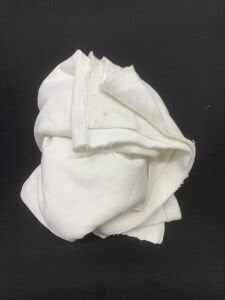 Şardonlu 3 İplik Kumaş, Parça 80x200 cm - Ekru (HAFİF KİRLİ)