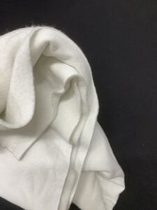 Şardonlu 3 İplik Kumaş, Parça 85x190 cm - Ekru (HAFİF KİRLİ)