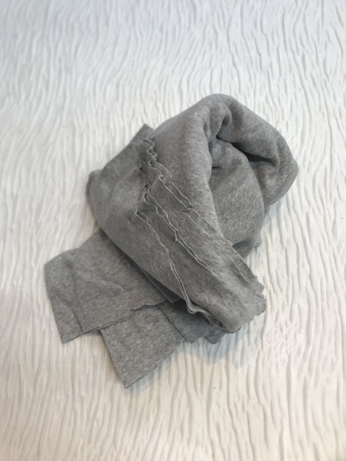 Bebe Ribanası Penye, Parça 85x200 cm - Gri