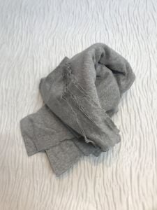 Bebe Ribanası Penye, Parça 85x200 cm - Gri