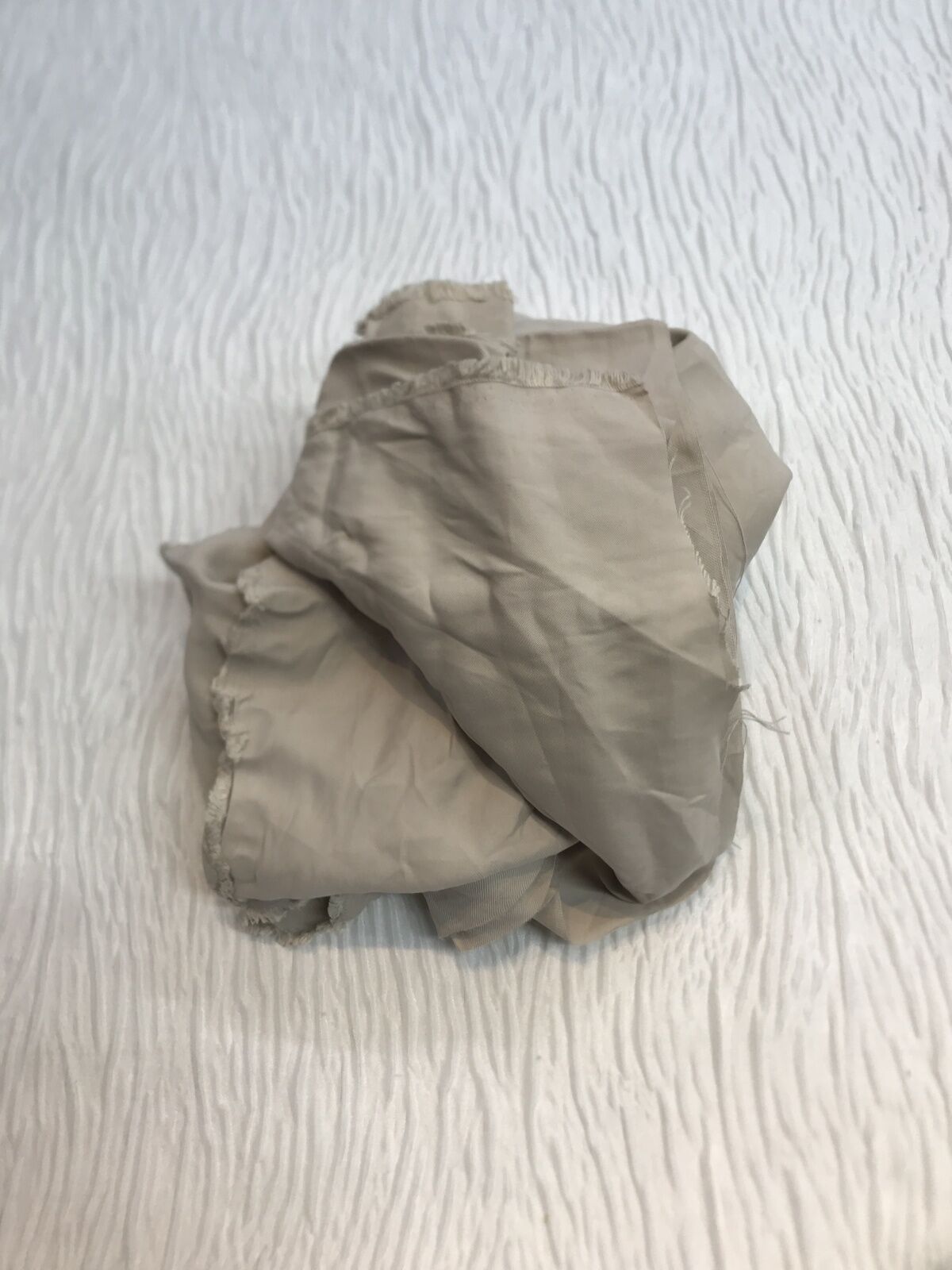 Tensel Keten Kumaş, Parça 150x140 cm - Krem