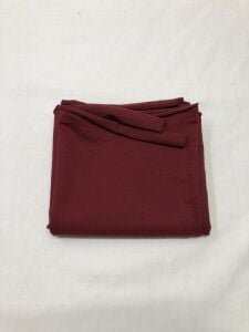 Diz Yapmaz Esnek 2 İplik Kumaş, Parça 85x180 cm - Bordo