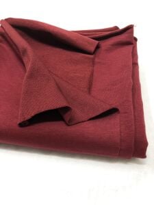 Diz Yapmaz Esnek 2 İplik Kumaş, Parça 85x180 cm - Bordo