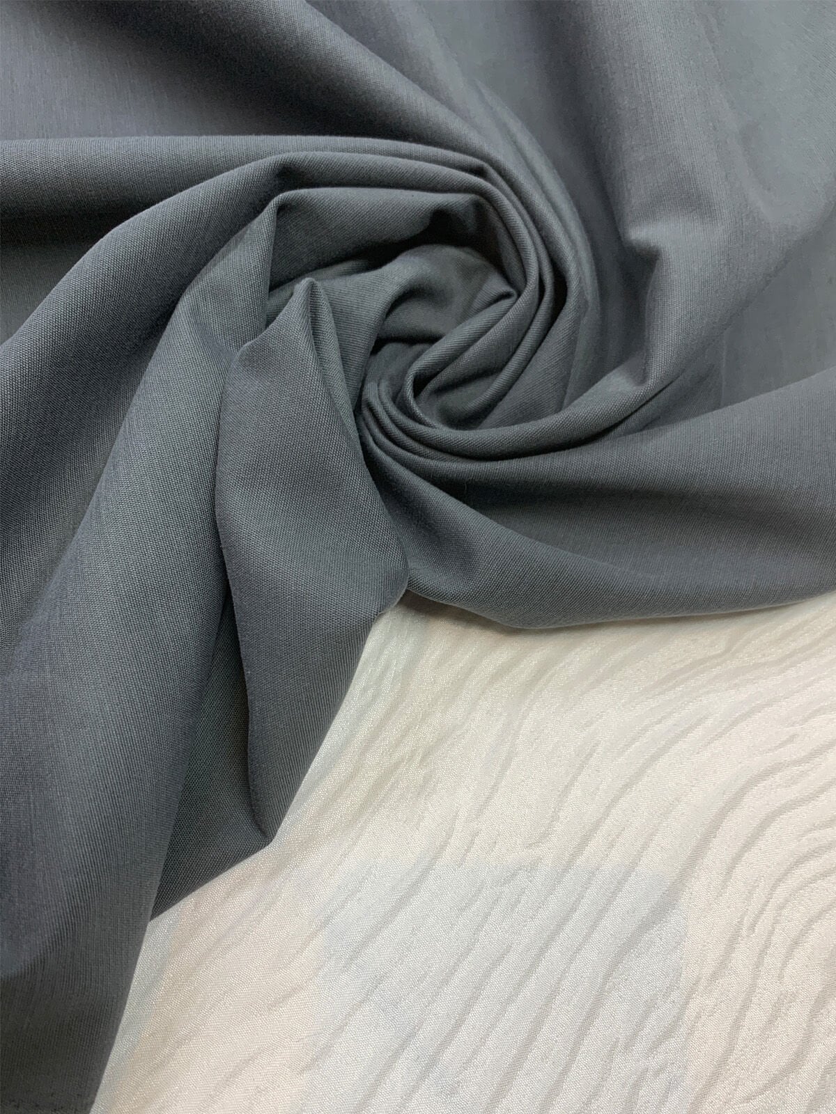 Füme Rengi Trençkotluk Kumaş