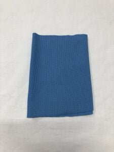 Ribana Fitilli Kumaş, Parça 15x120 cm - Mavi