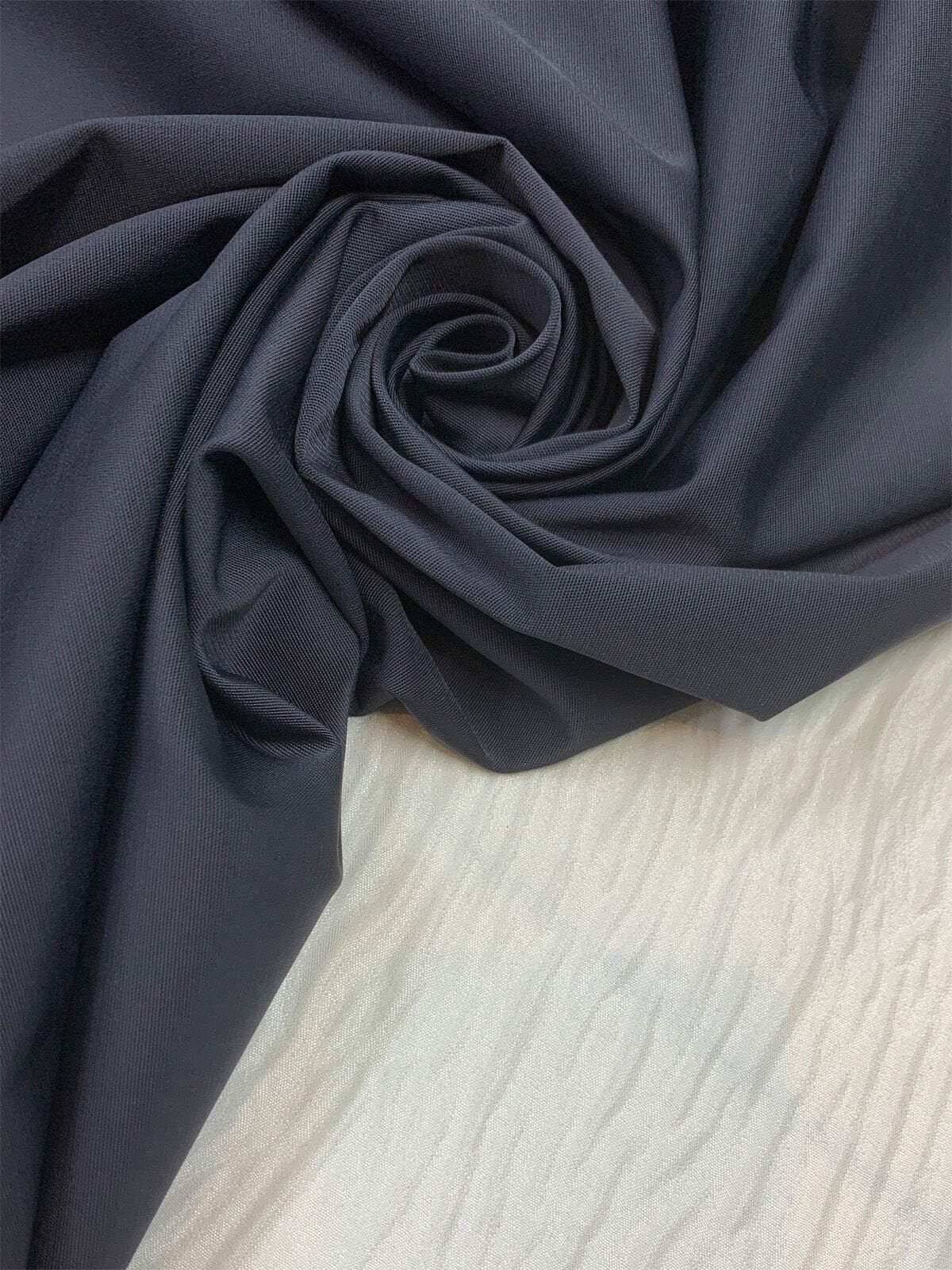 Lacivert Rengi Trençkotluk Kumaş