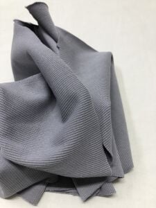Ribana Fitilli Kumaş, Parça 25x110 cm - Gri