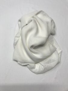 İnce Krep Kumaş, Parça 135x150 cm Ekru