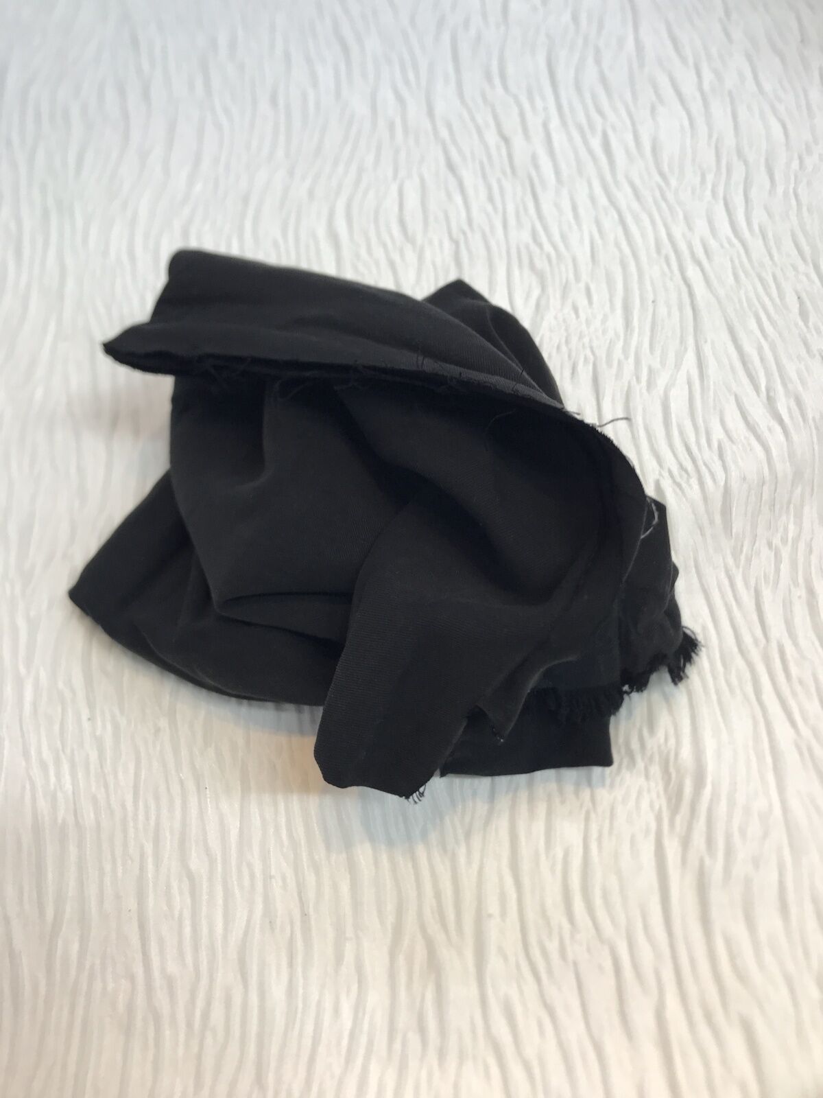 Tensel Keten Kumaş, Parça 100x145 cm - Siyah