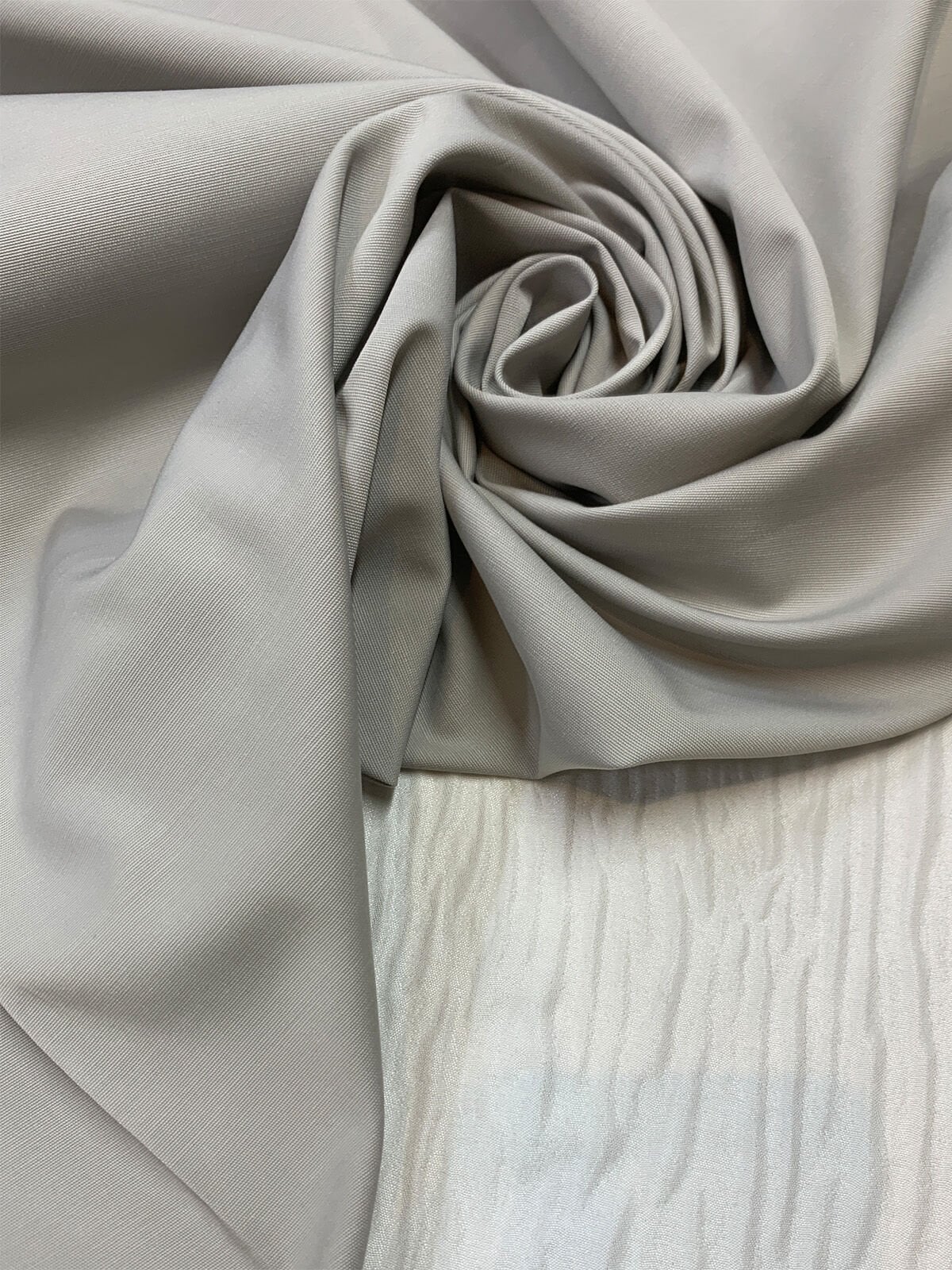 Gri Trençkotluk Kumaş