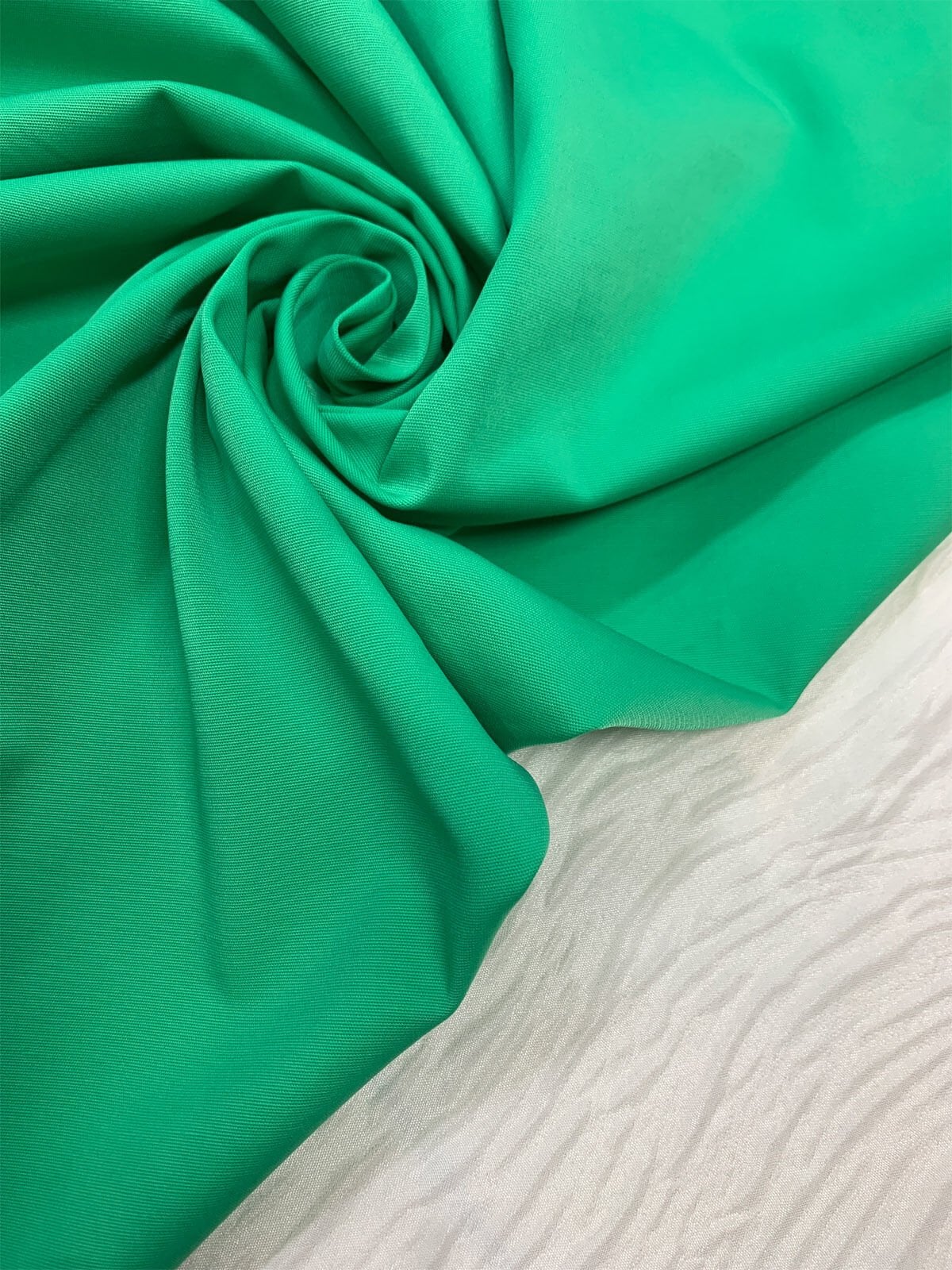 Yeşil Trençkotluk Kumaş