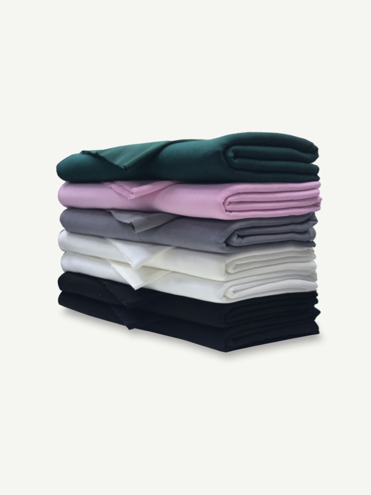 Ribanalı Şardonlu 3 İplik Kumaş Seti, Boyları 80-90 cm arası 7 adet