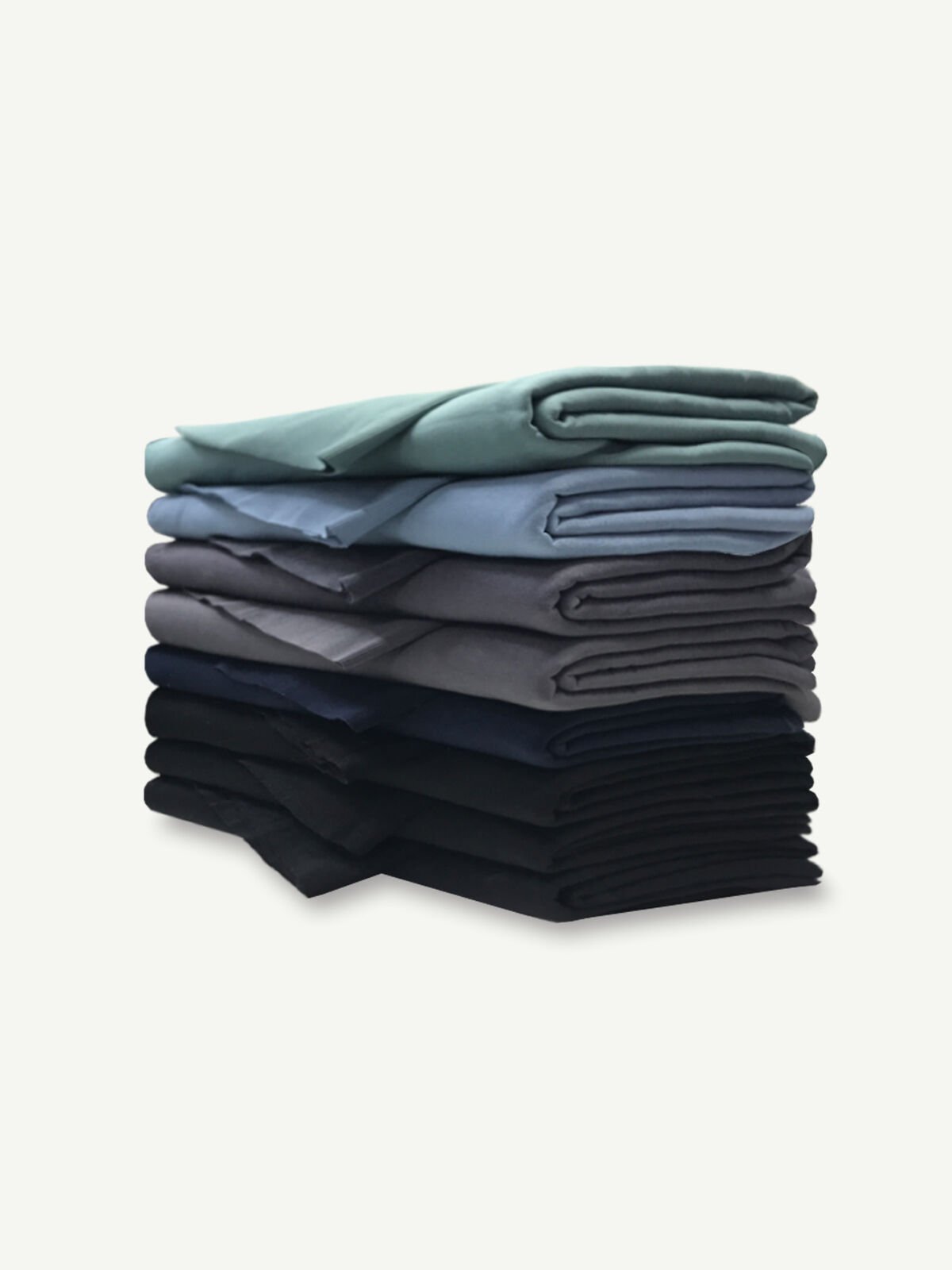 Ribanalı Şardonlu 3 İplik Kumaş Seti, Boyları 100-120 cm arası 8 adet