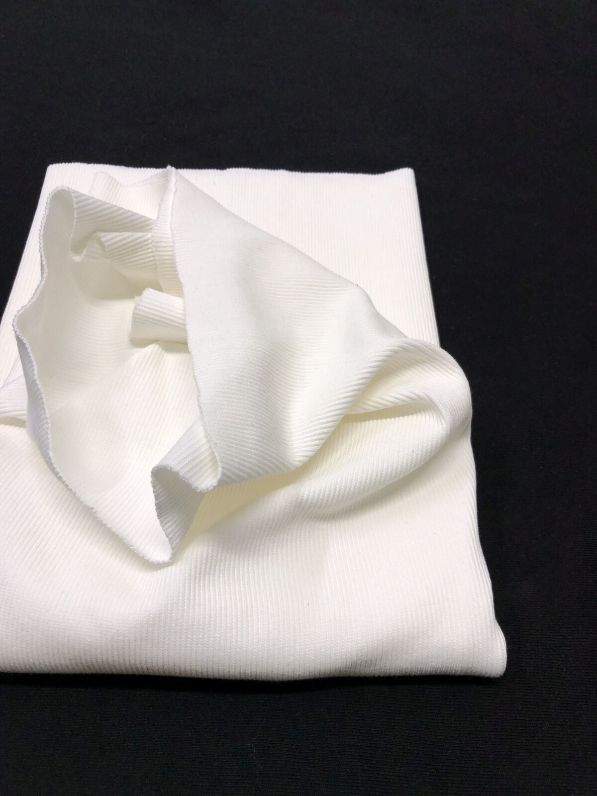 Ribana Fitilli Kumaş, Parça 50x130 cm - Ekru