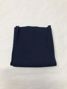 Ribana Fitilli Kumaş, Parça 35x110 cm - Lacivert