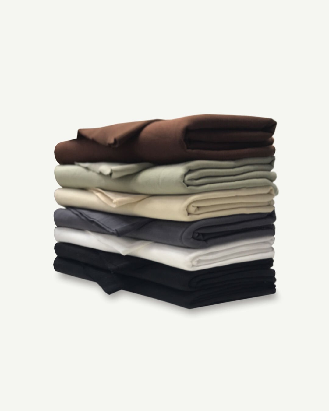 Ribanalı Şardonlu 3 İplik Kumaş Seti, Boyları 100-115 cm arası 7 adet