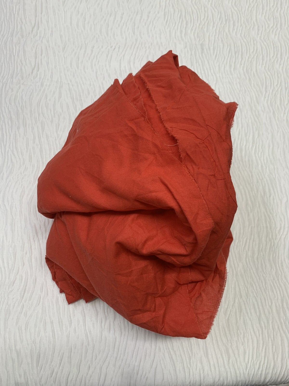 Nevresimlik Kumaş, Parça 450x220 cm Nar Çiçeği Rengi